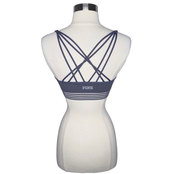 Victoria’s Secret PINK Ultimate Unlined Sports Bra - Size Small - Picture 3 of 5